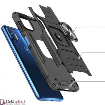 Wozinsky smūgiams atsparus dėklas su žiedu (telefonui Motorola Moto G9 Plus) Wozinsky smūgiams atsparus dėklas su žiedu (telefonui Motorola Moto G9 Plus)